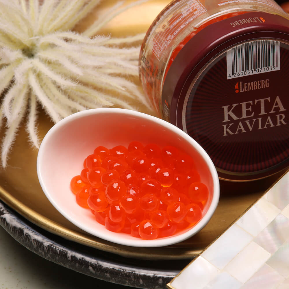 Kaviár z lososa keta, 100g