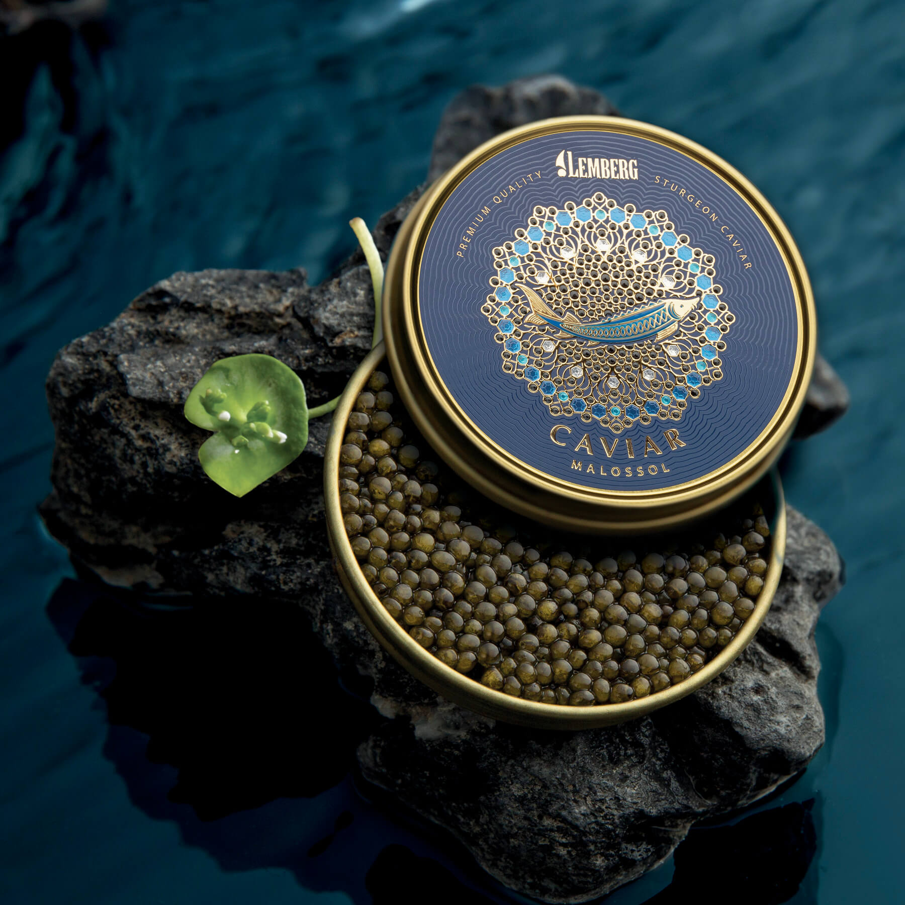 Jeseterový kaviár AMUR ROYAL, 500g
