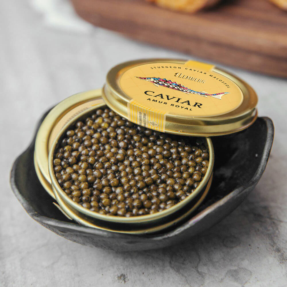 Sturgeon Caviar AMUR ROYAL