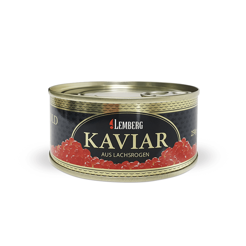 Kaviár z ružového lososa, ALASKA GOLD, 250g
