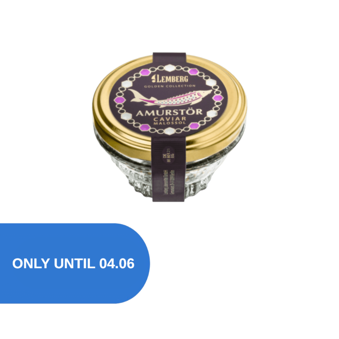 Amur Sturgeon Caviar, 50g