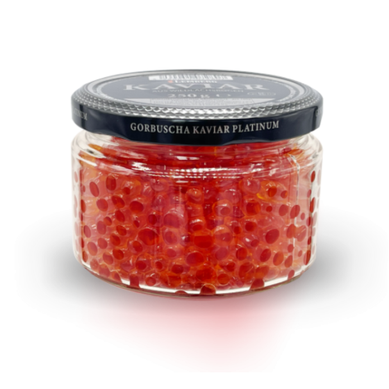 Kaviár z ružového lososa, PLATINUM, 250g