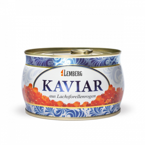Kaviár z lososovej pstruhy, 400g