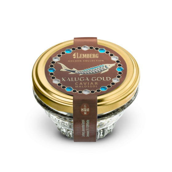 Jeseterový kaviár KALUGA GOLD, 50g