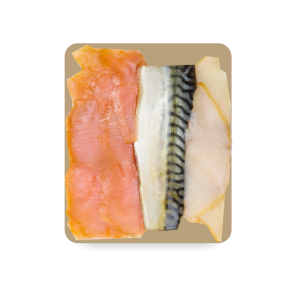 Fillet Trio, studeno údené, 300 g