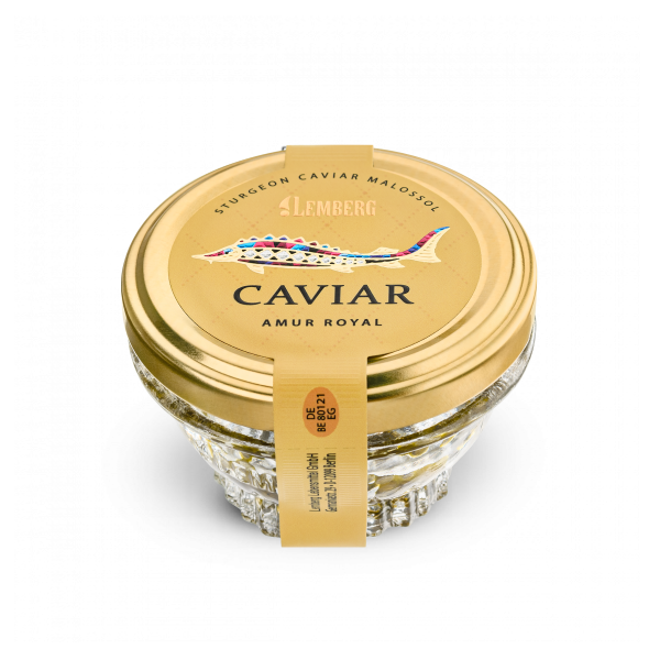 Kaviár Amur Royal, bez konzervačných látok, 50 g