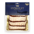 Sturgeon Filet, hot smoked, sliced, 125g